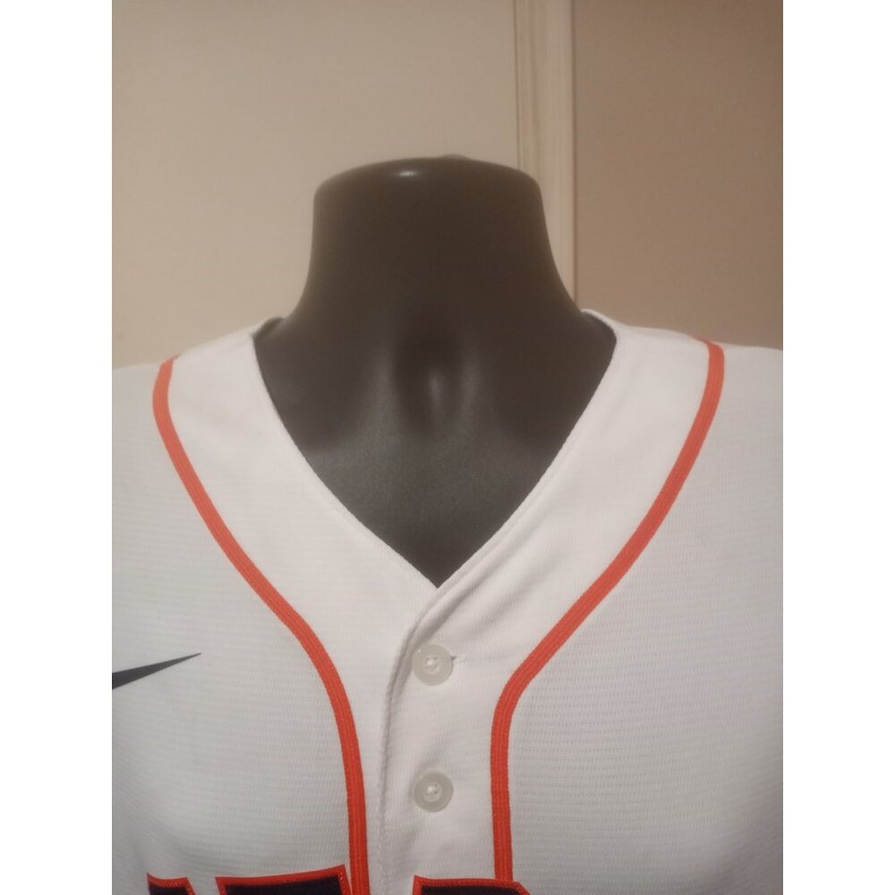 Houston Astros Nike White Jersey World Series Champions 2022 Men's XL #28 RNC - Picture 2 of 13